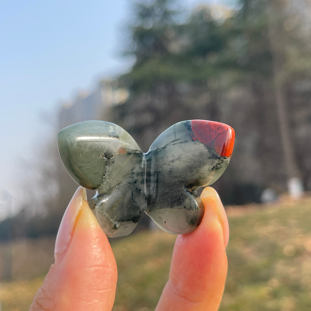 Natural Crystal Carving 3D Butterfly