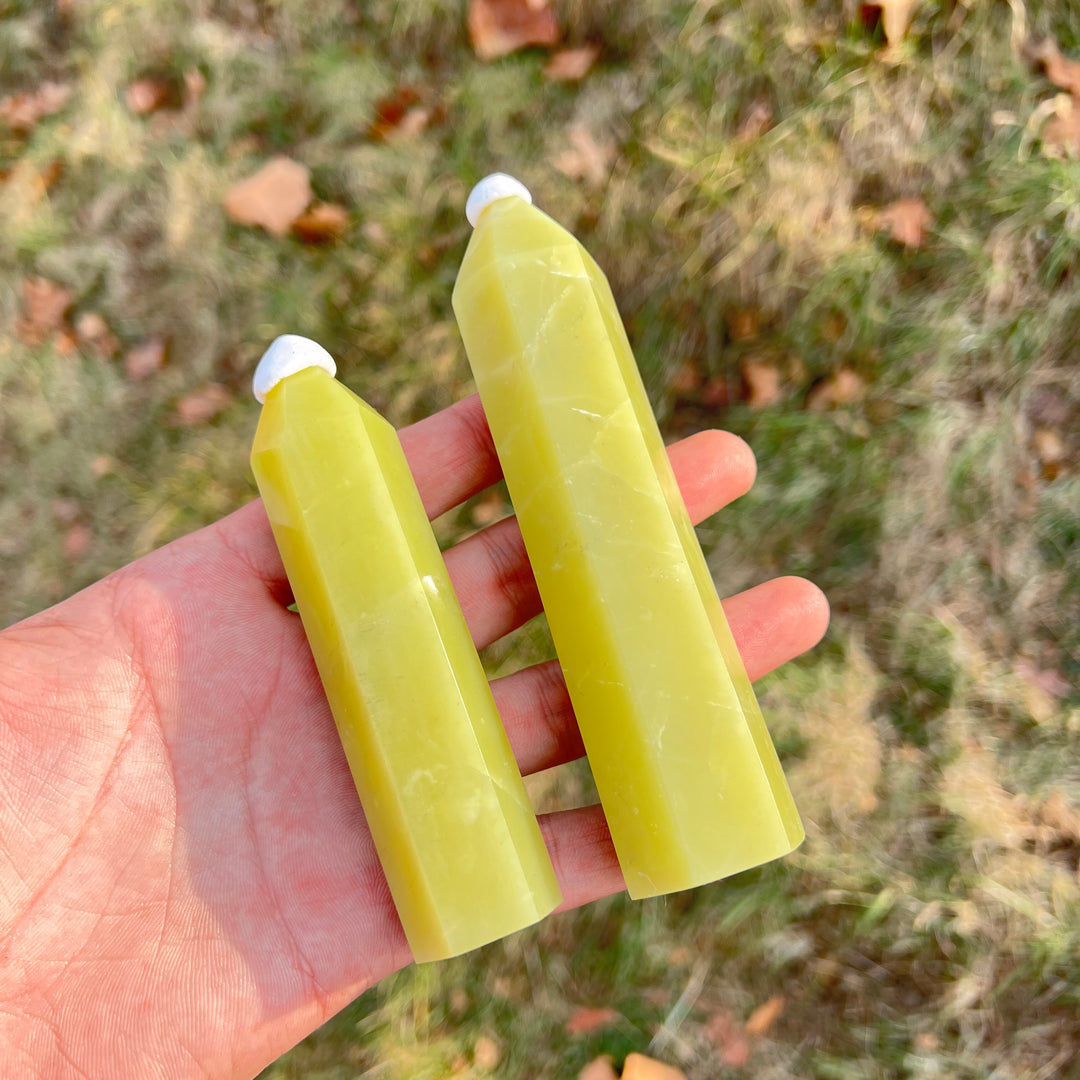 Natural Crystal Serpentine Point