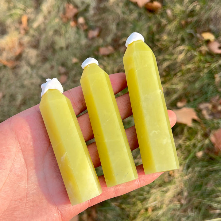 Natural Crystal Serpentine Point