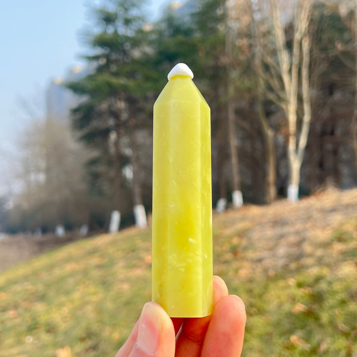 Natural Crystal Serpentine Point