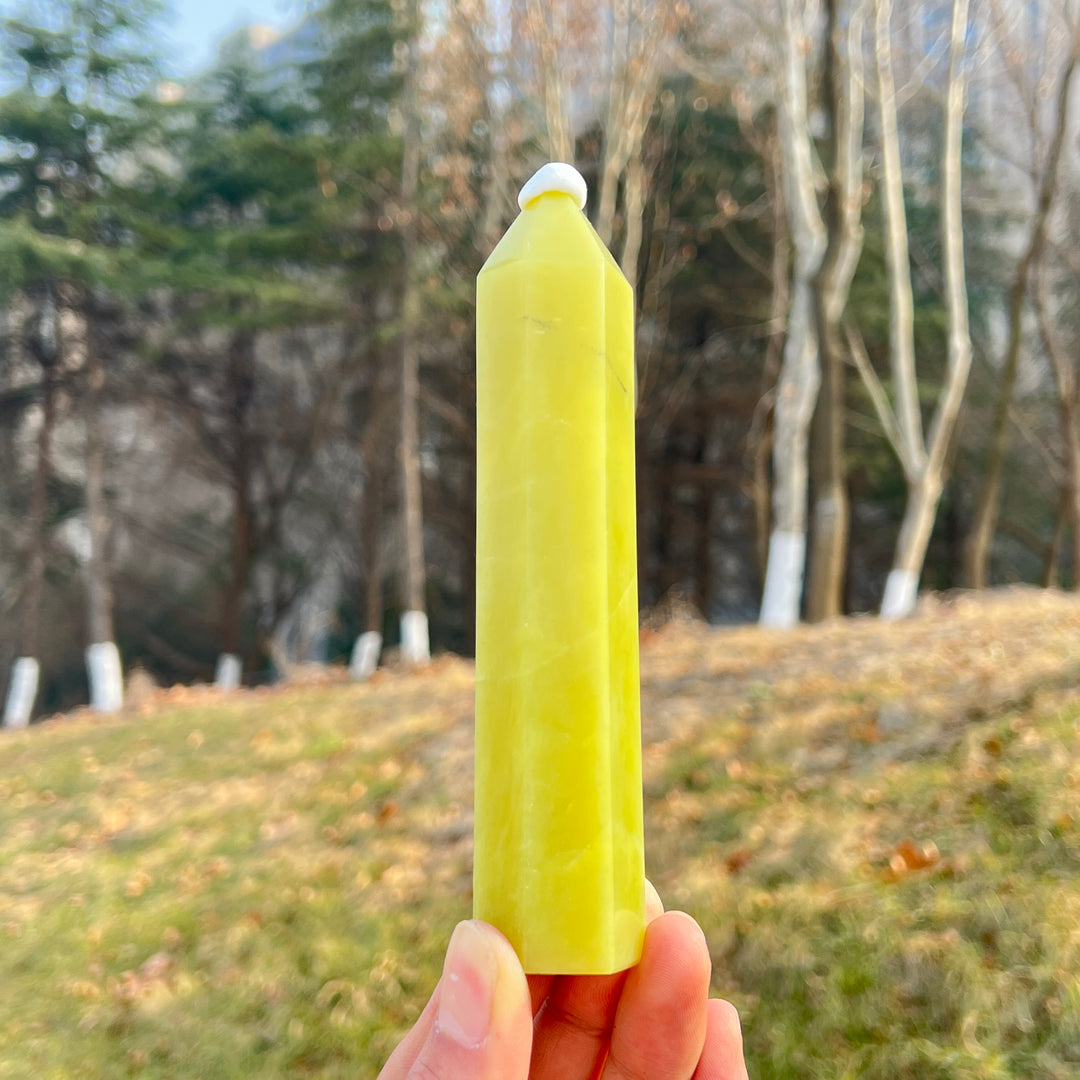 Natural Crystal Serpentine Point