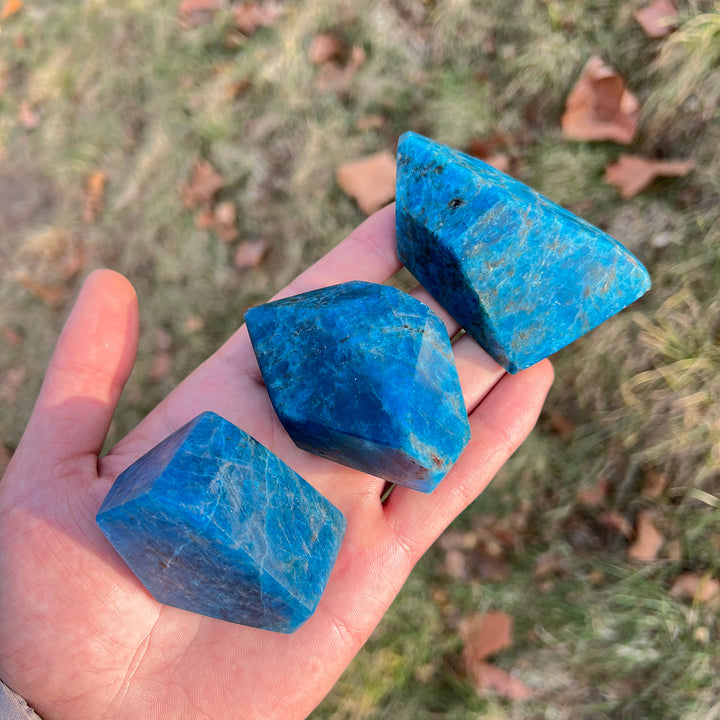 Natural Blue Apatite Freeform
