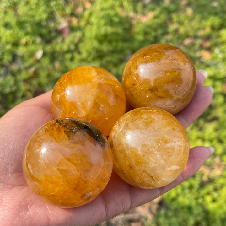 Natural Golden Healer Sphere