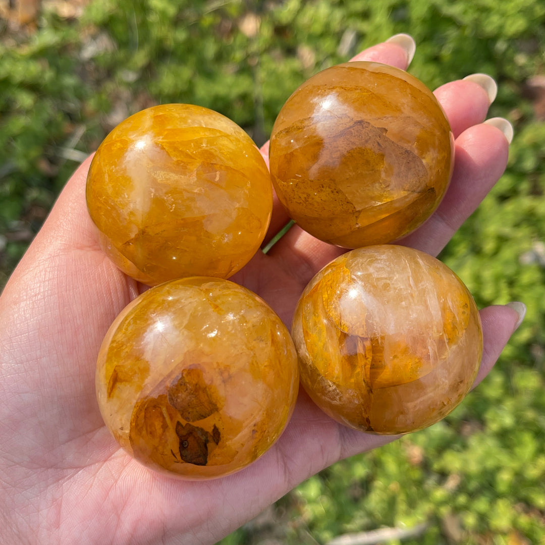 Natural Golden Healer Sphere