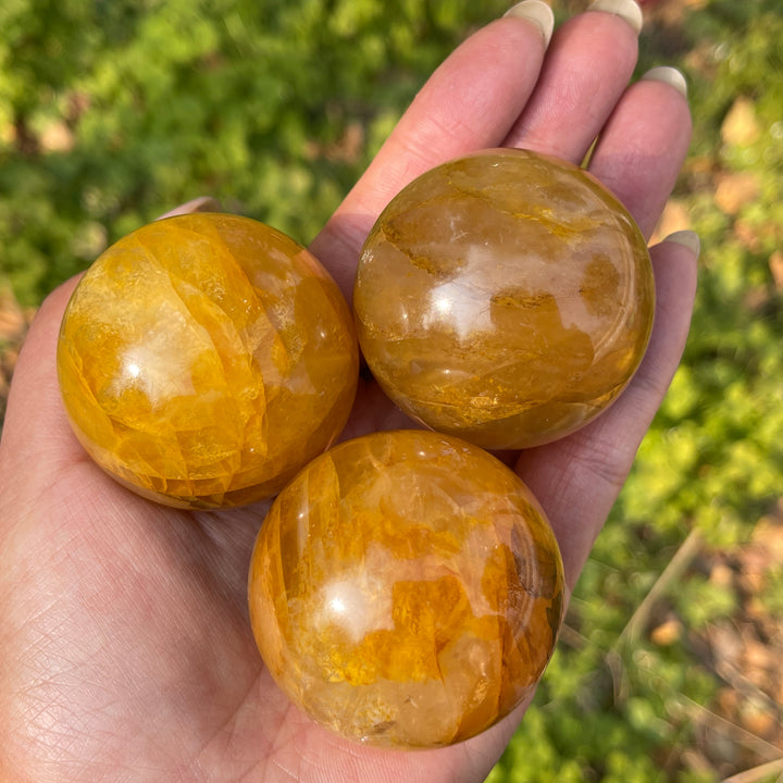 Natural Golden Healer Sphere