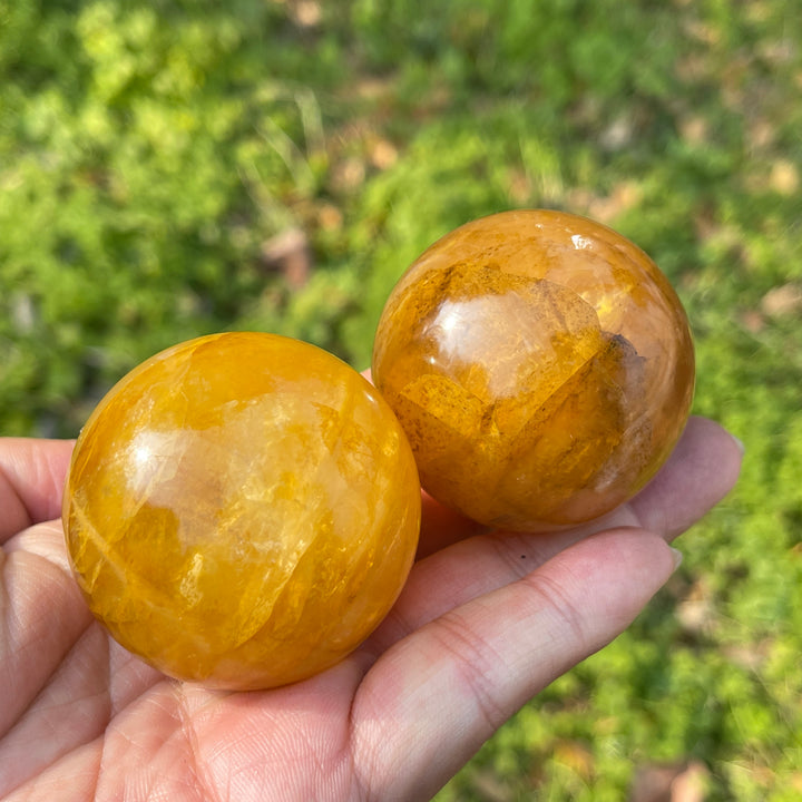 Natural Golden Healer Sphere