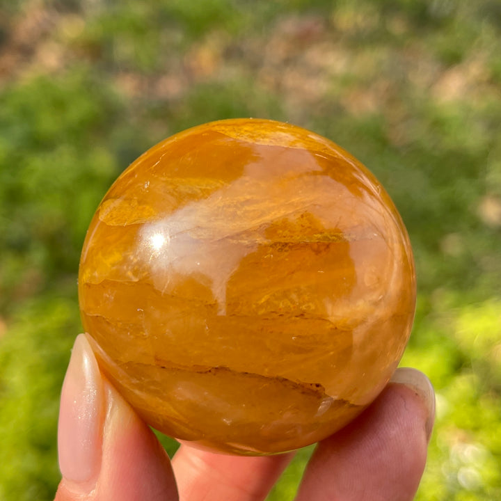 Natural Golden Healer Sphere
