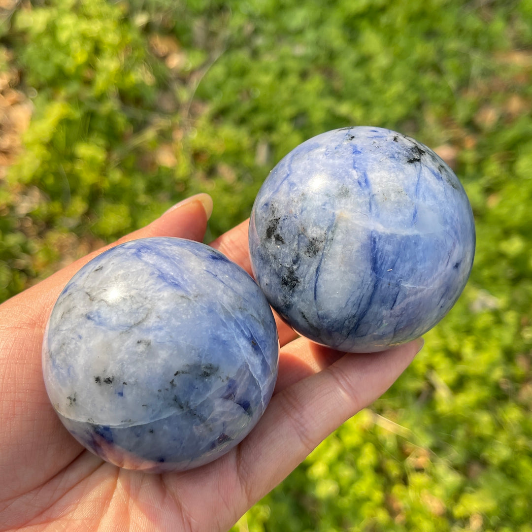 Natural Crystal Sodalite Sphere