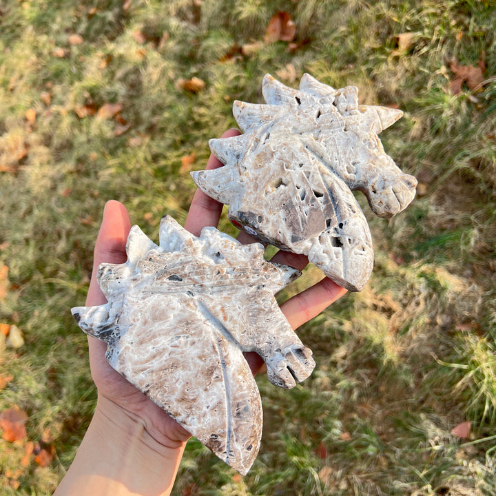 Unique,Natural Crystal Carving Agate Geode Unicorn