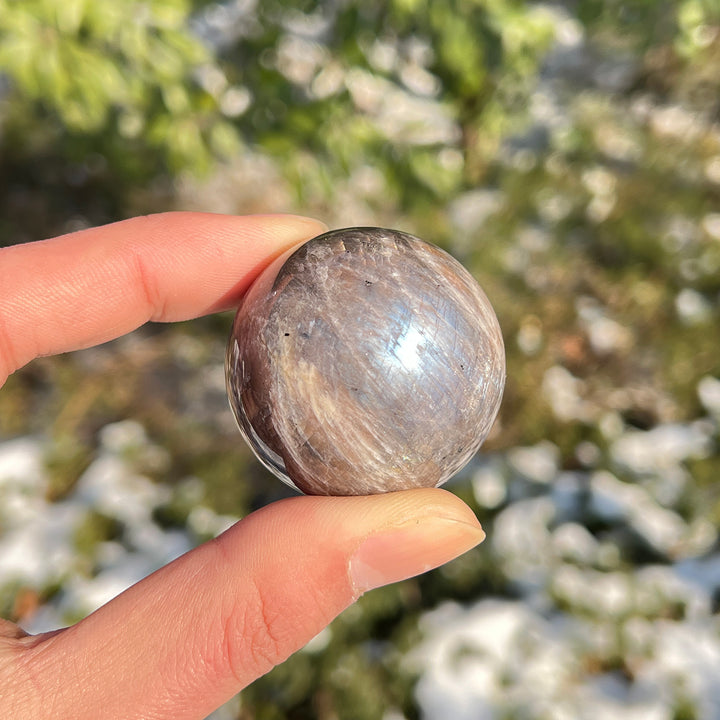 Natural Sunstone-Moonstone Sphere