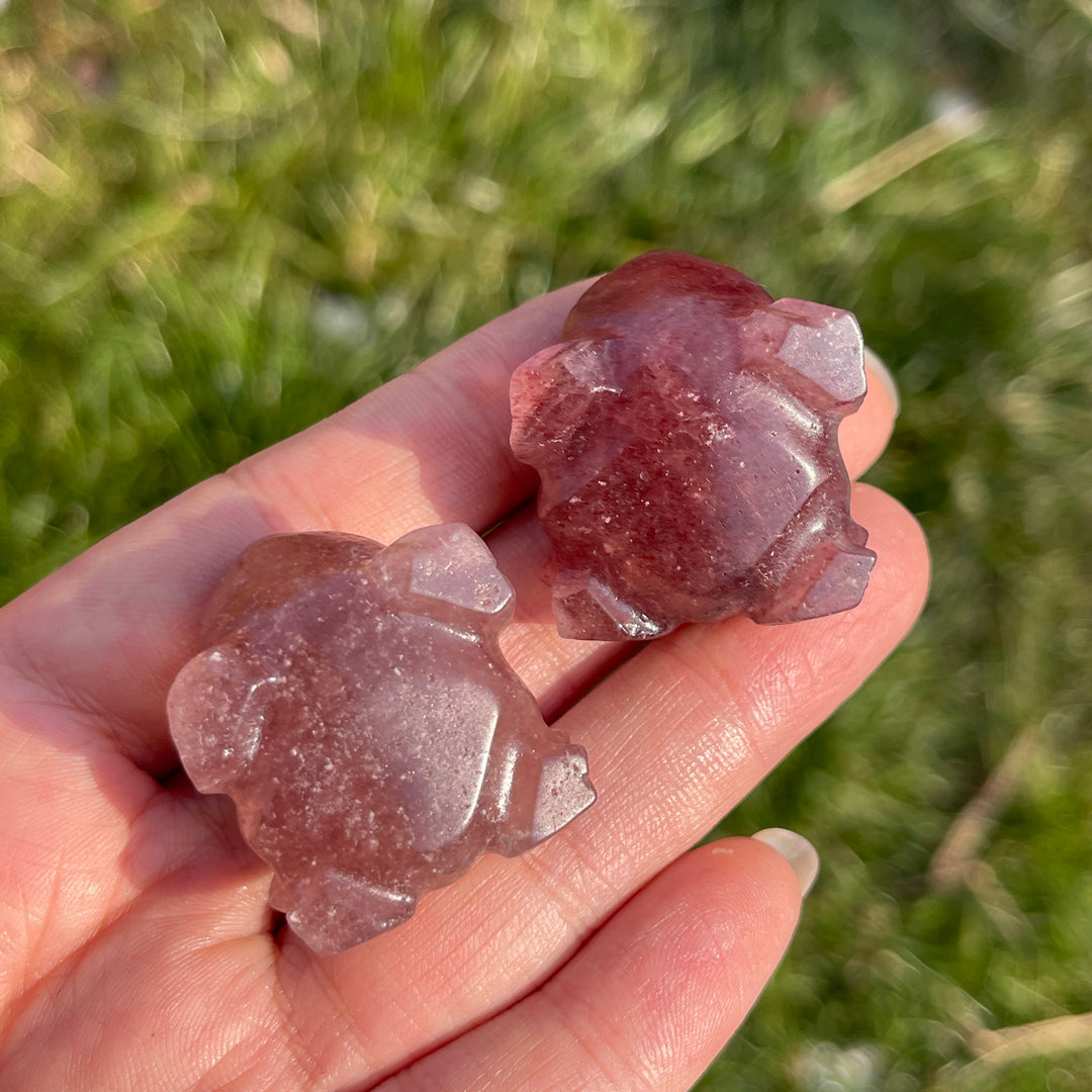 Crystal Carving Frog