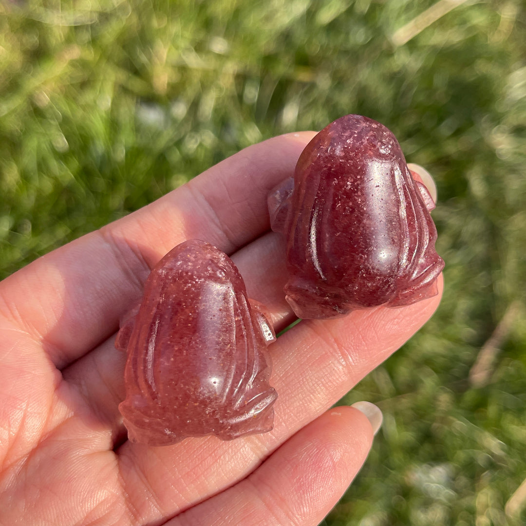 Crystal Carving Frog