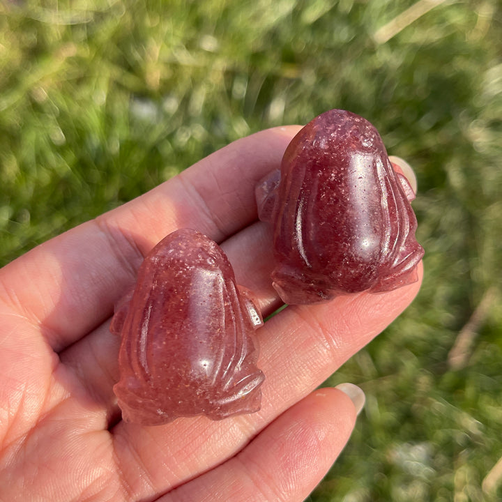 Crystal Carving Frog