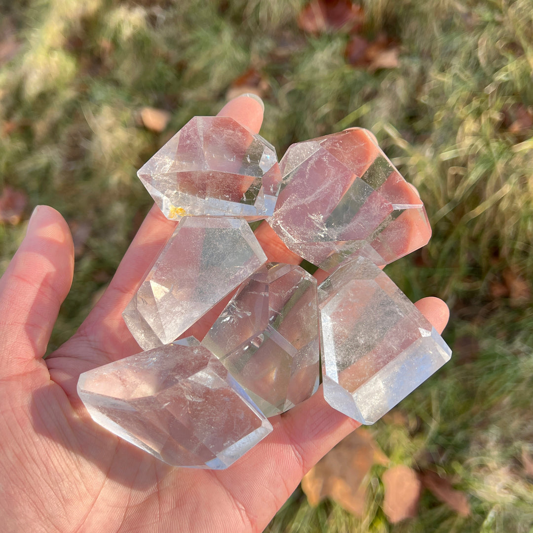 Natural Crystal Clear Quartz Freeform