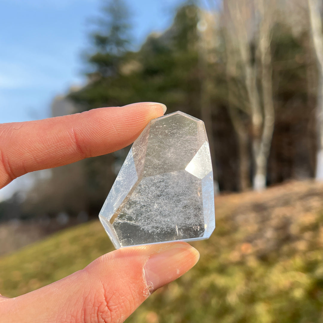 Natural Crystal Clear Quartz Freeform