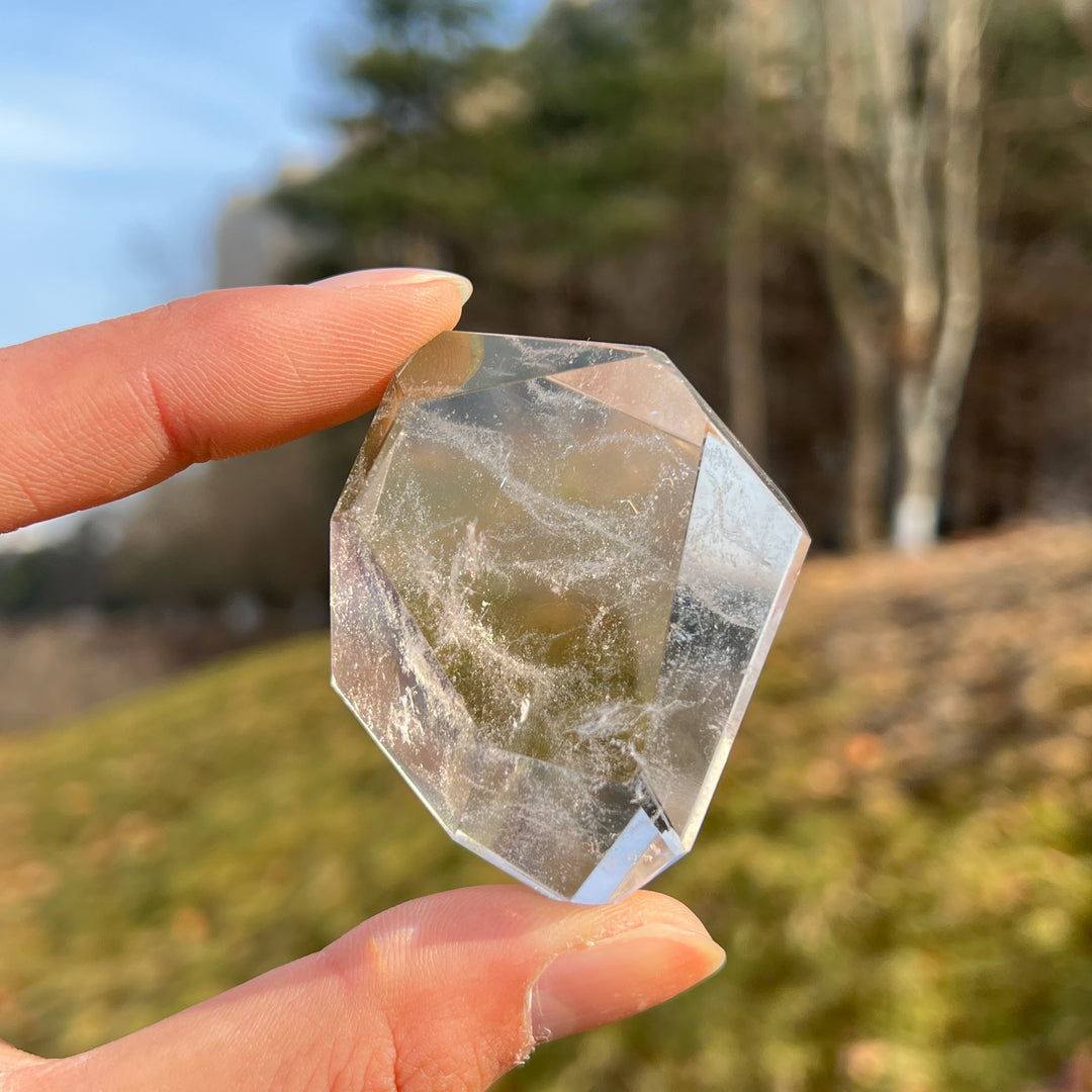 Natural Crystal Clear Quartz Freeform