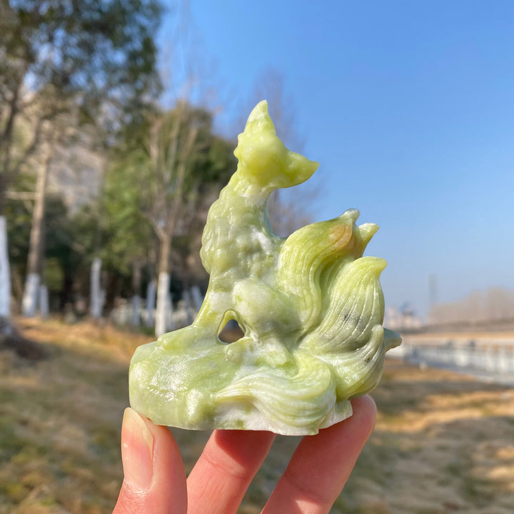 Soleil et Lune en Obsidienne Dorée/Argentée