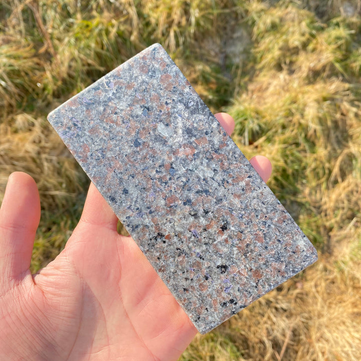Natural Crystal Yooperlite Slice
