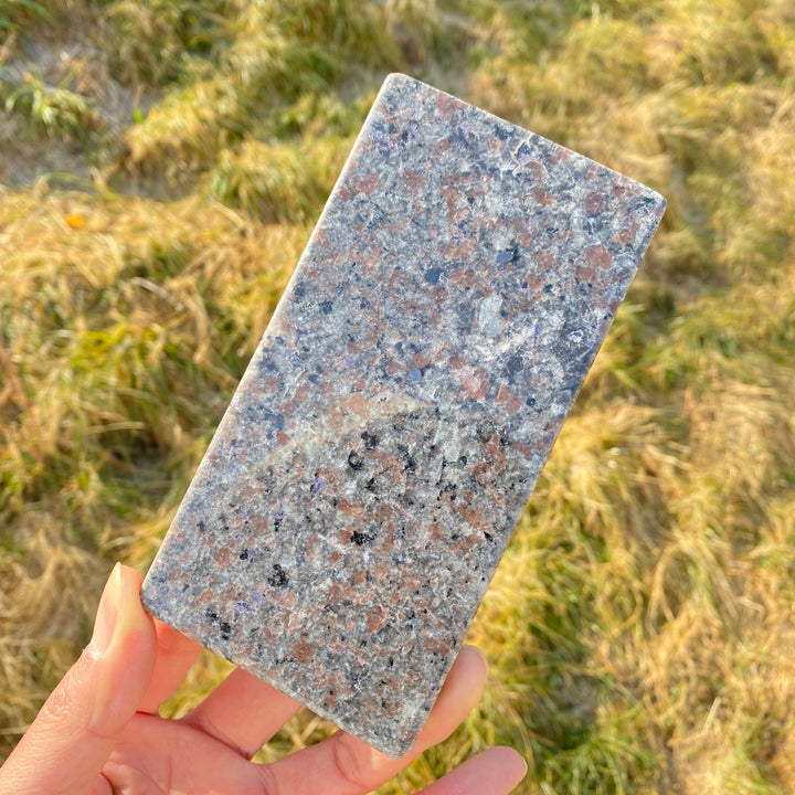 Natural Crystal Yooperlite Slice