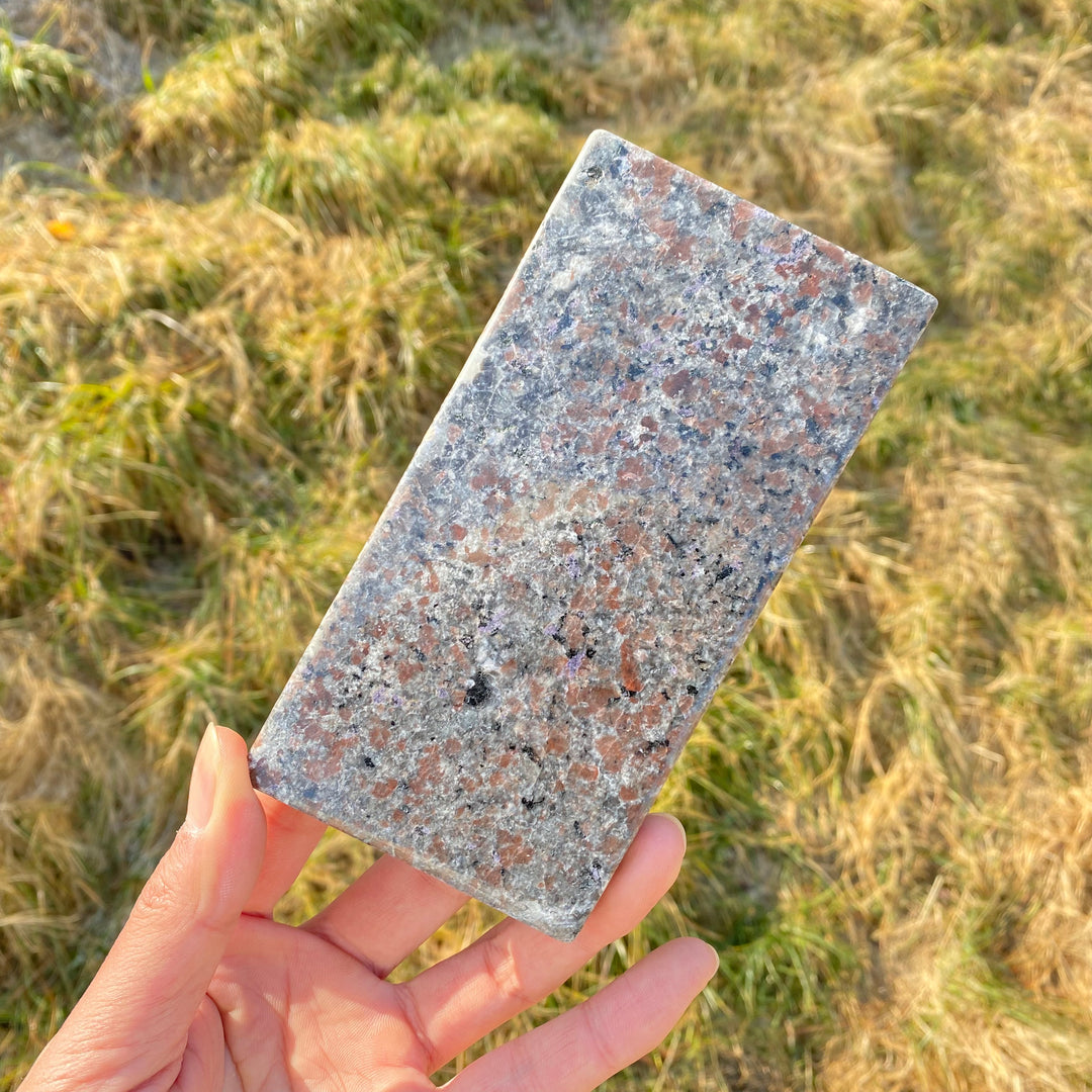 Natural Crystal Yooperlite Slice