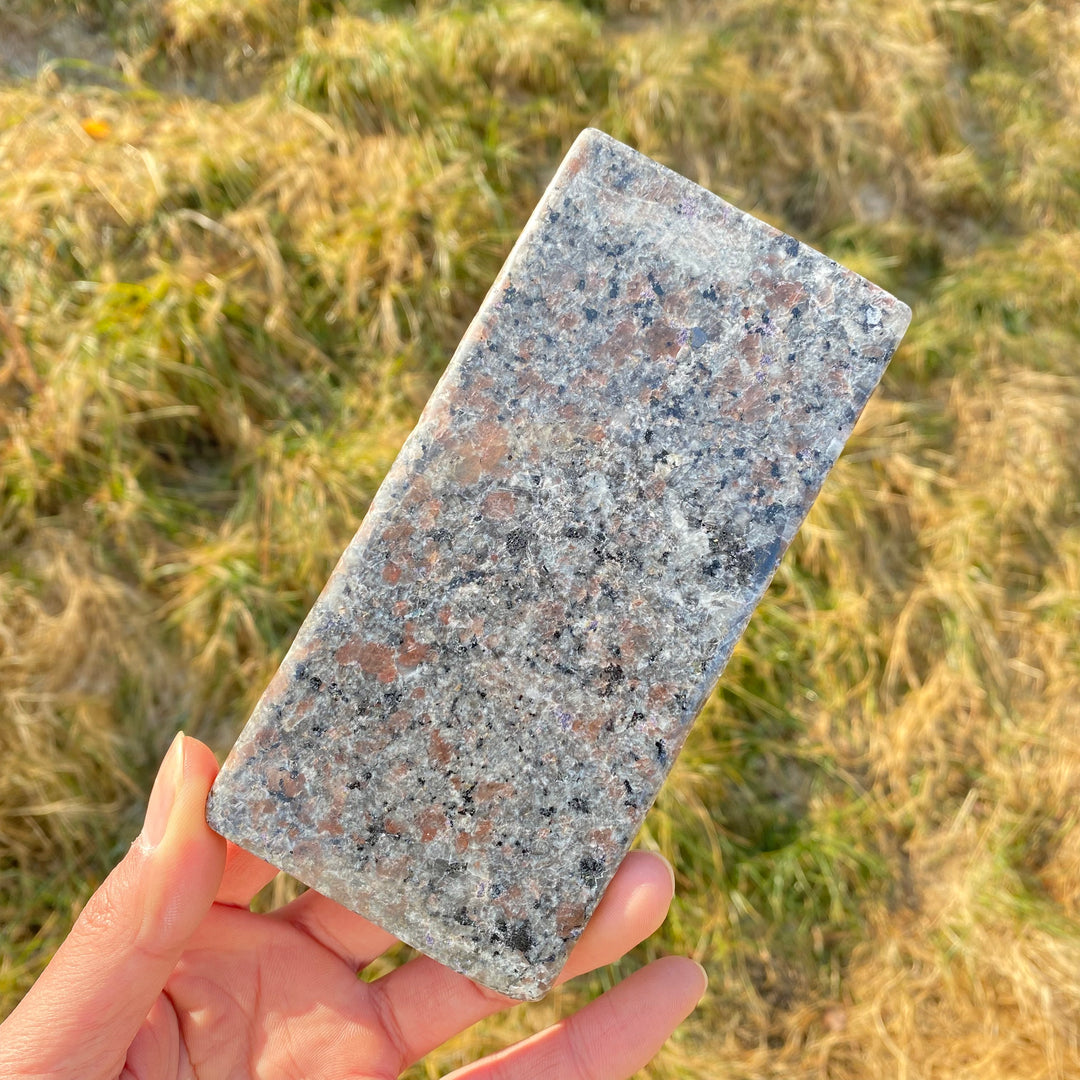 Natural Crystal Yooperlite Slice