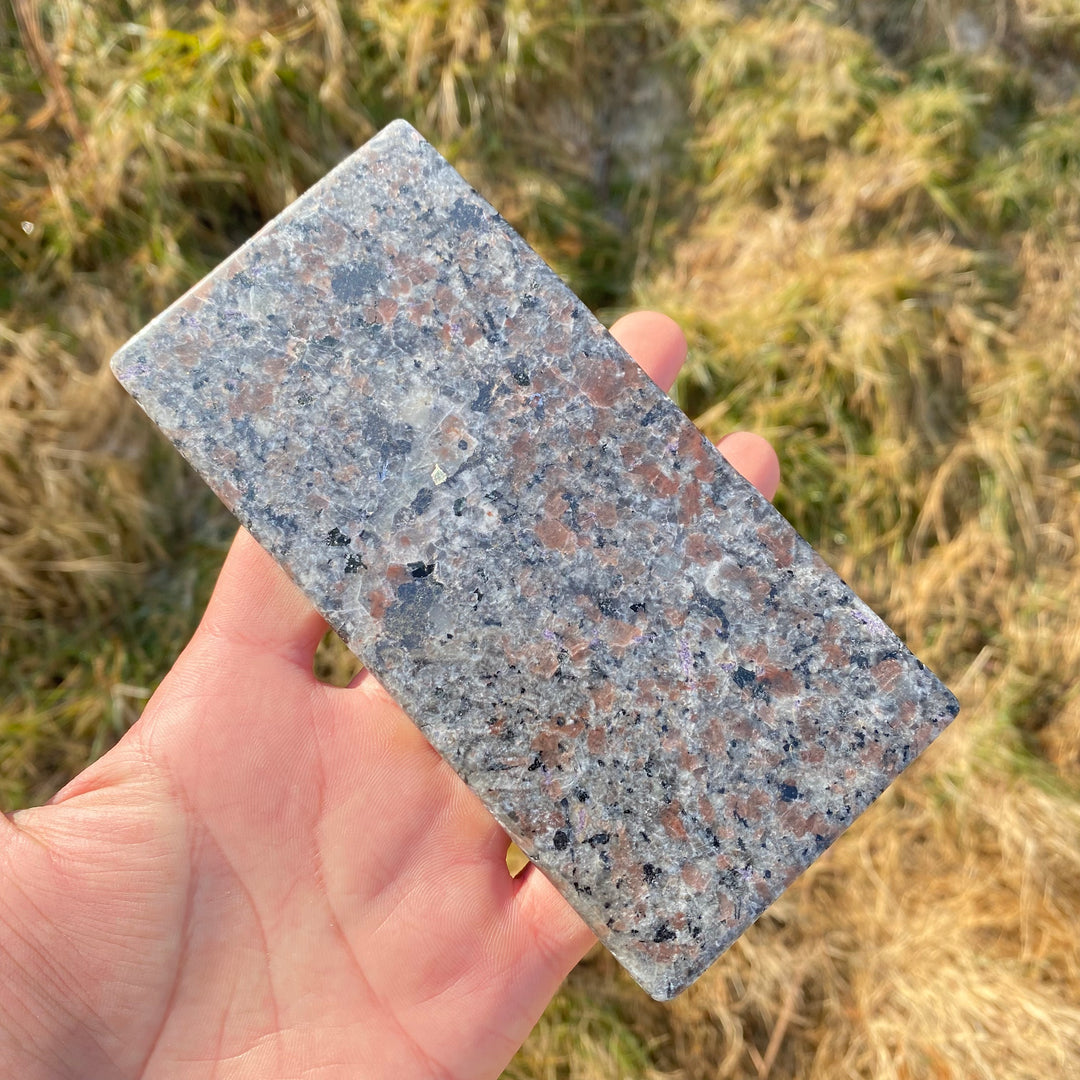 Natural Crystal Yooperlite Slice