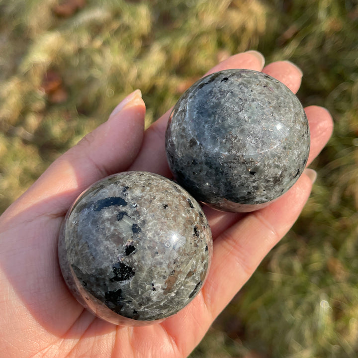 Natural Crystal Yooperlite Sphere