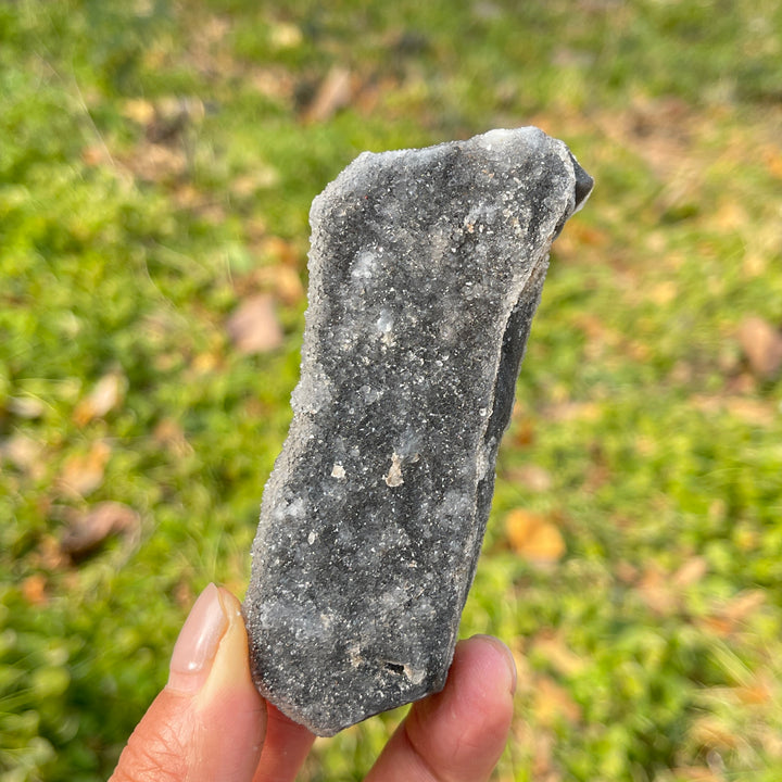 Natural Black Sphalerite Raw Crystal
