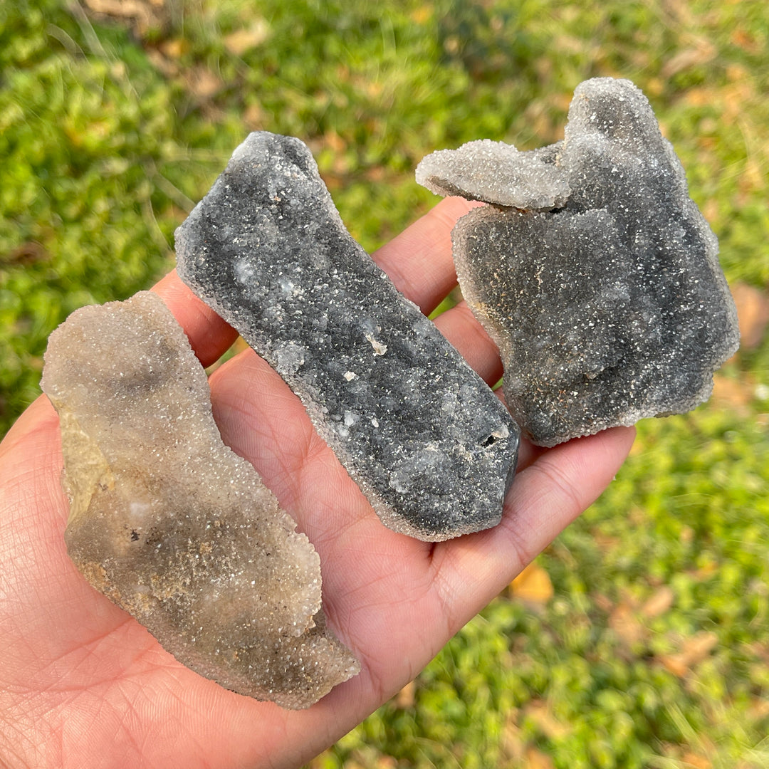 Natural Black Sphalerite Raw Crystal