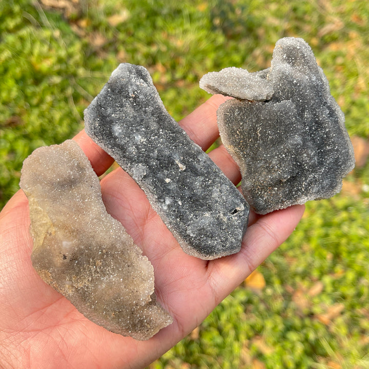 Natural Black Sphalerite Raw Crystal