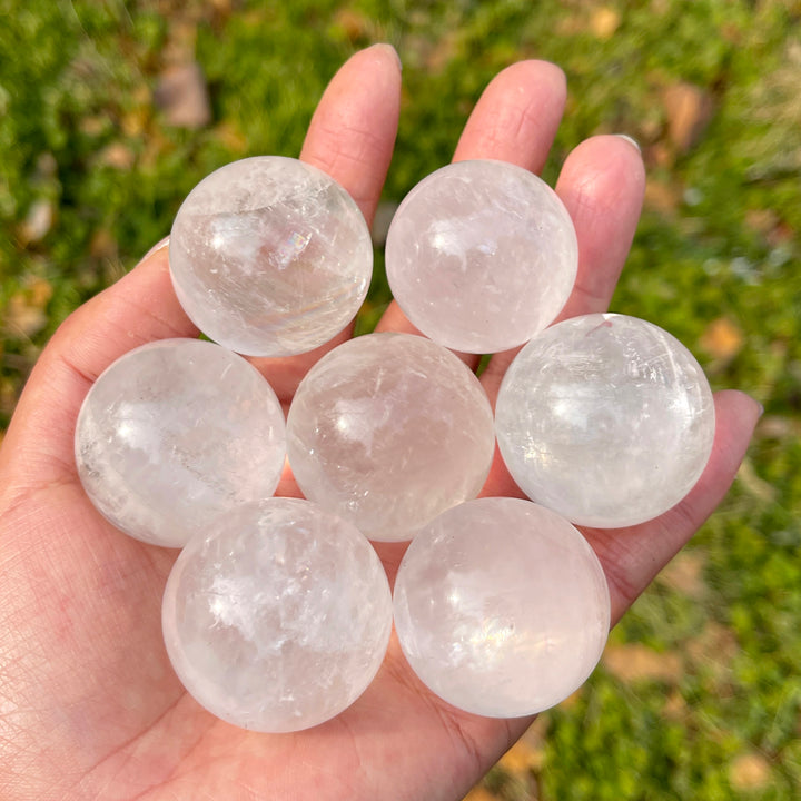 Natural Crystal Optical Calcite Sphere