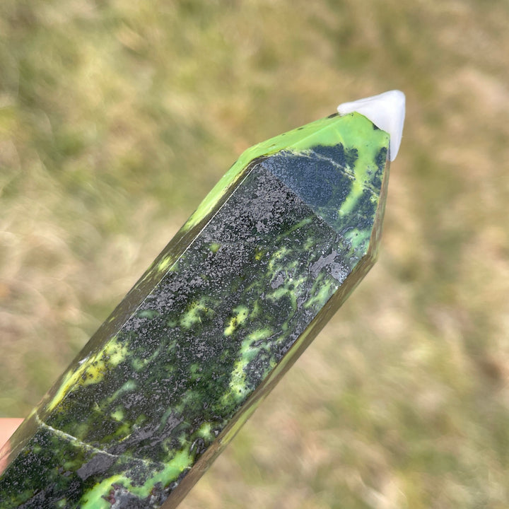 Natural Crystal Large Serpentine Point