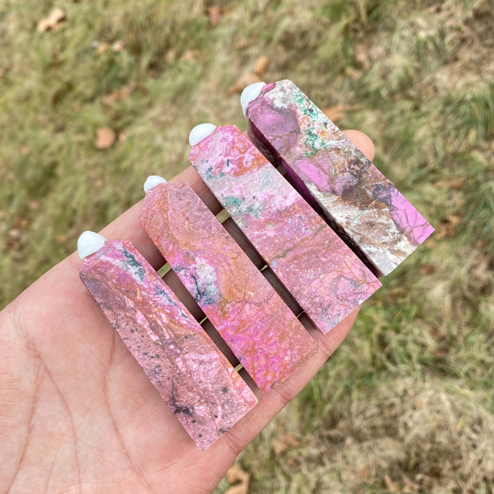 Natural Cobalt Calcite Point