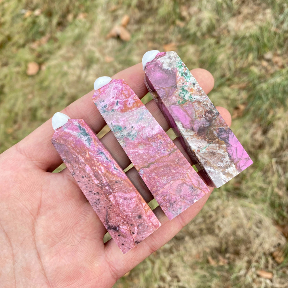 Natural Cobalt Calcite Point