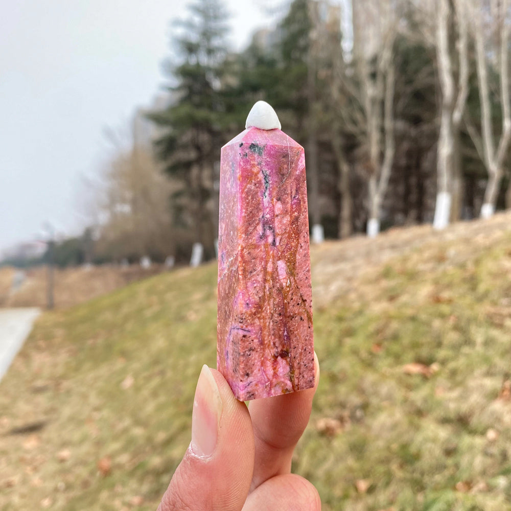 Natural Cobalt Calcite Point