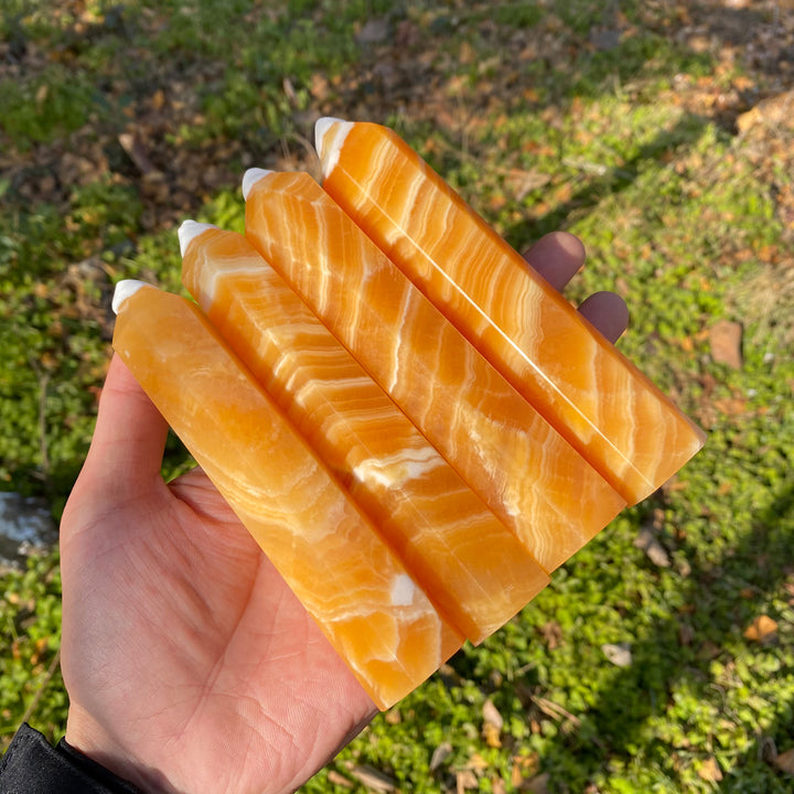 Yellow Calcite Tower