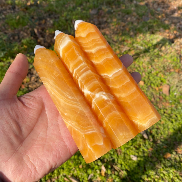 Yellow Calcite Tower