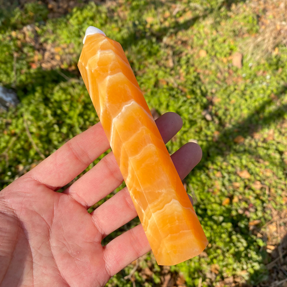 Yellow Calcite Tower