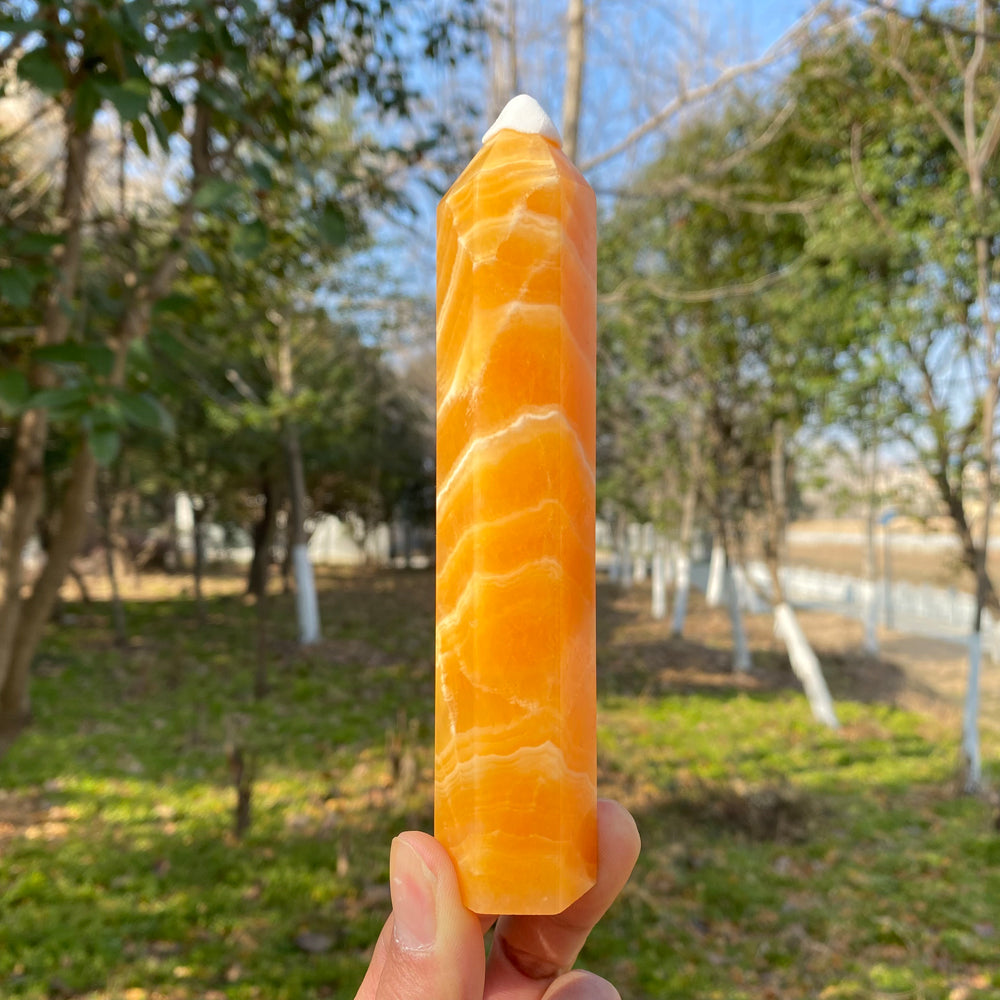 Yellow Calcite Tower