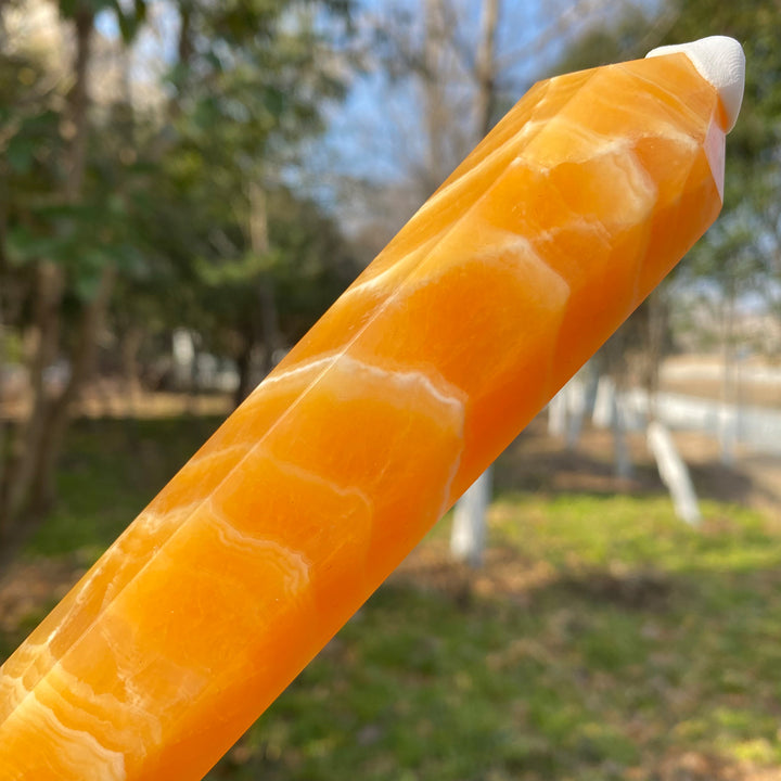 Yellow Calcite Tower