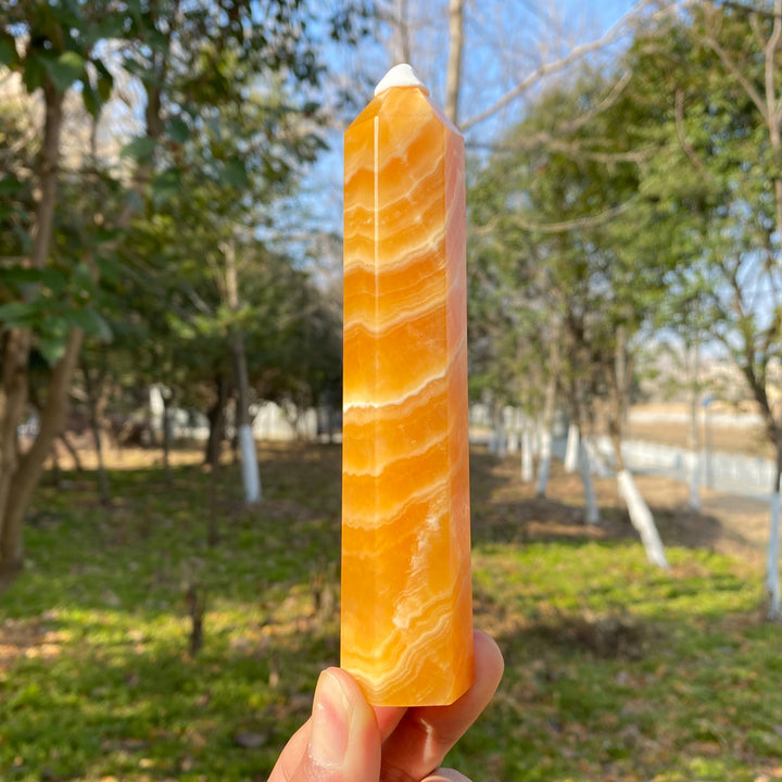 Yellow Calcite Tower