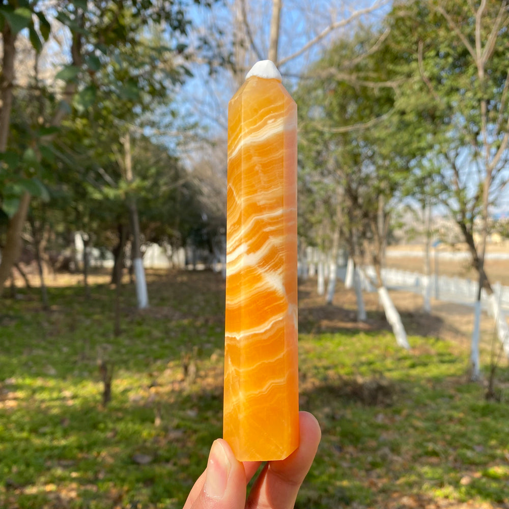 Yellow Calcite Tower