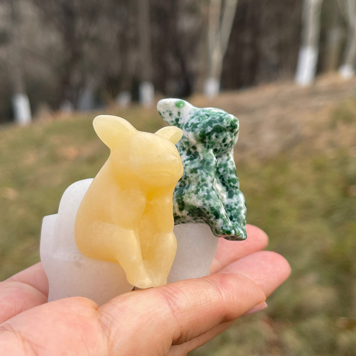 Natural Crystal Carved Toilet Pig