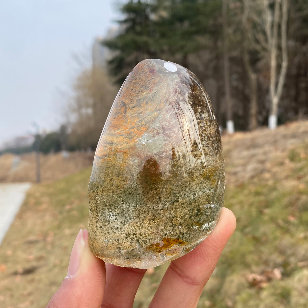 Unique,Imperfect Garden Quartz Freeform