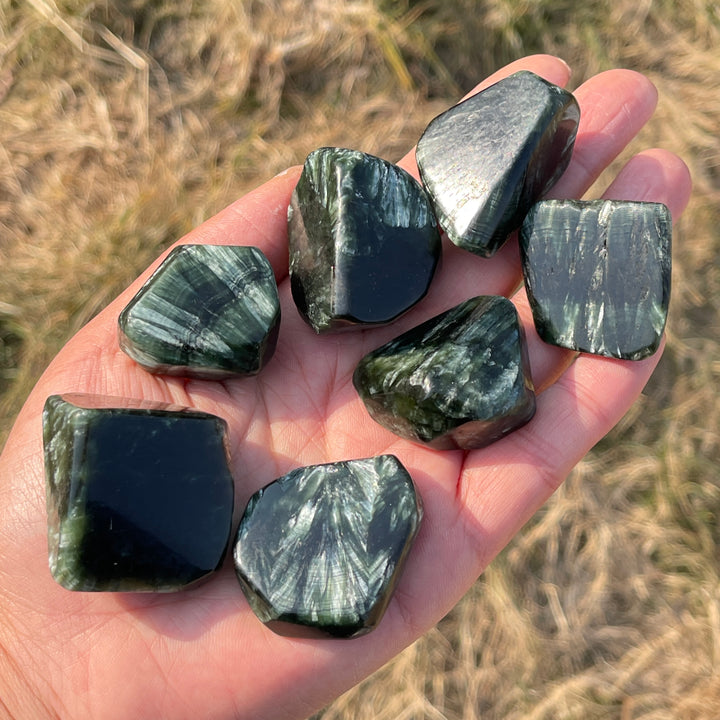 Natural Crystal Seraphinite Freeform