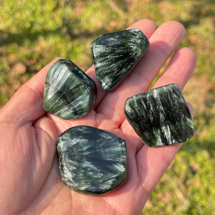 Natural Crystal Seraphinite Freeform