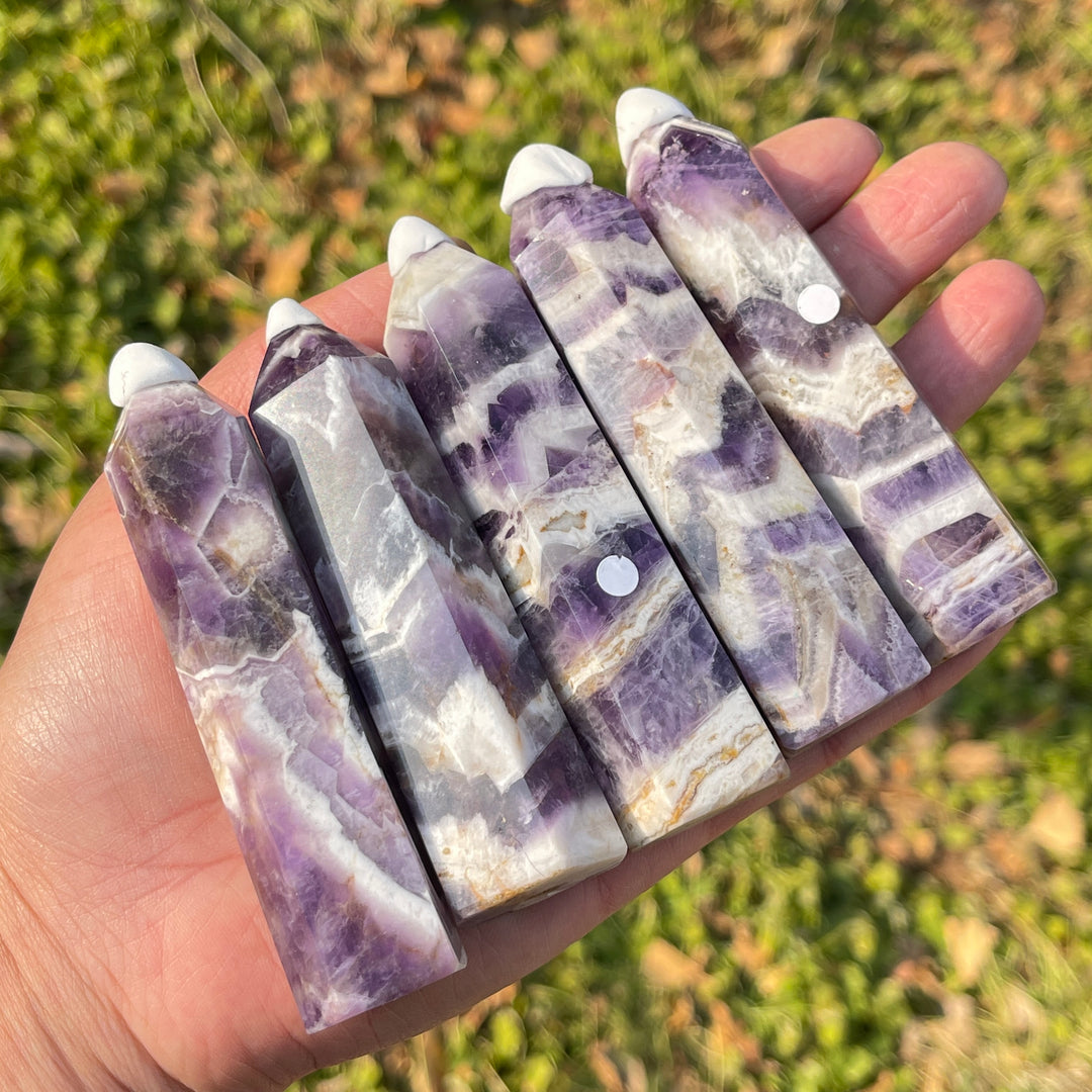 Imperfect,Natural Crystal Dream Amethyst Point