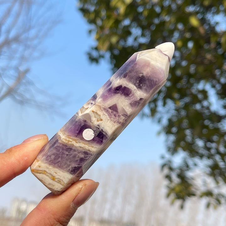 Imperfect,Natural Crystal Dream Amethyst Point