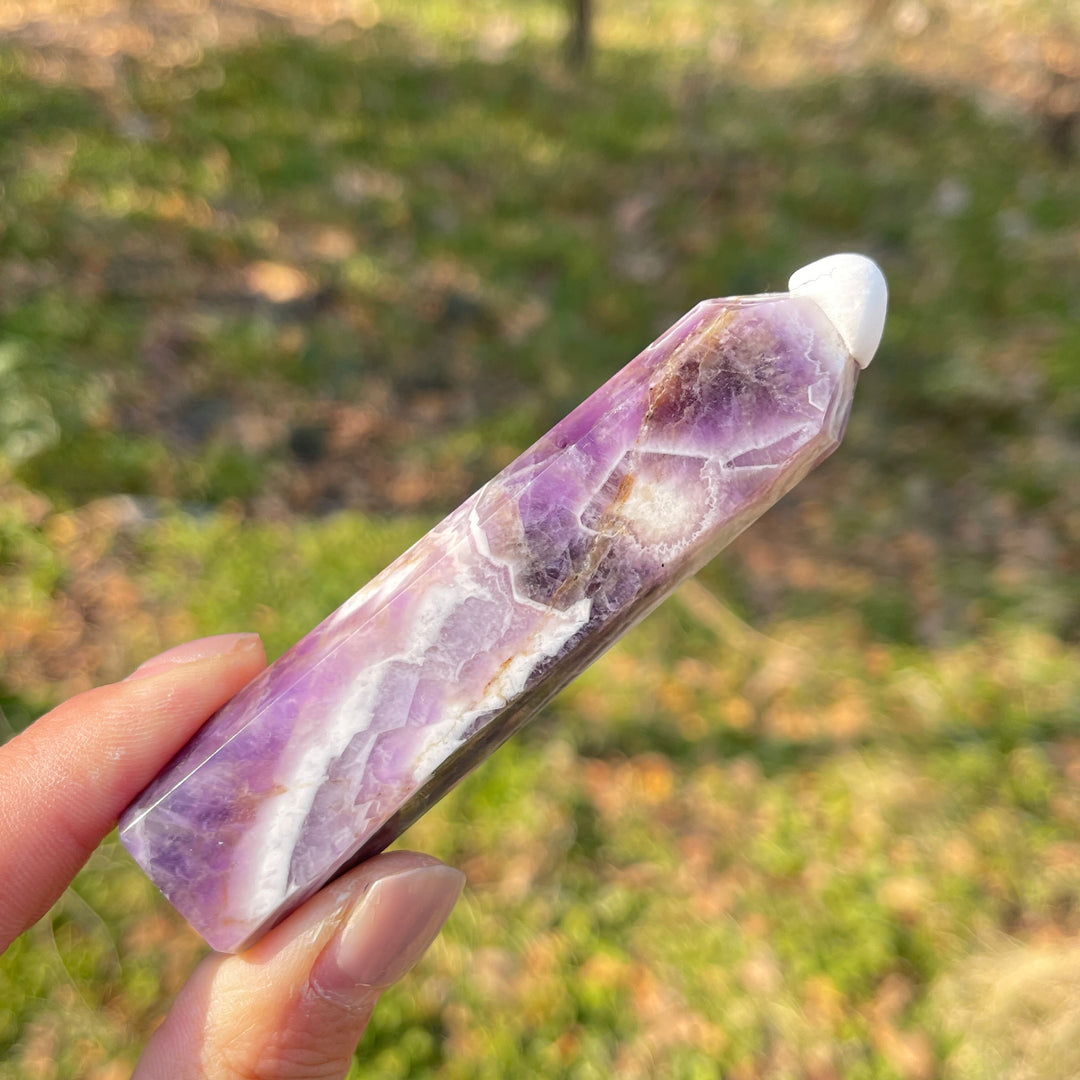 Imperfect,Natural Crystal Dream Amethyst Point