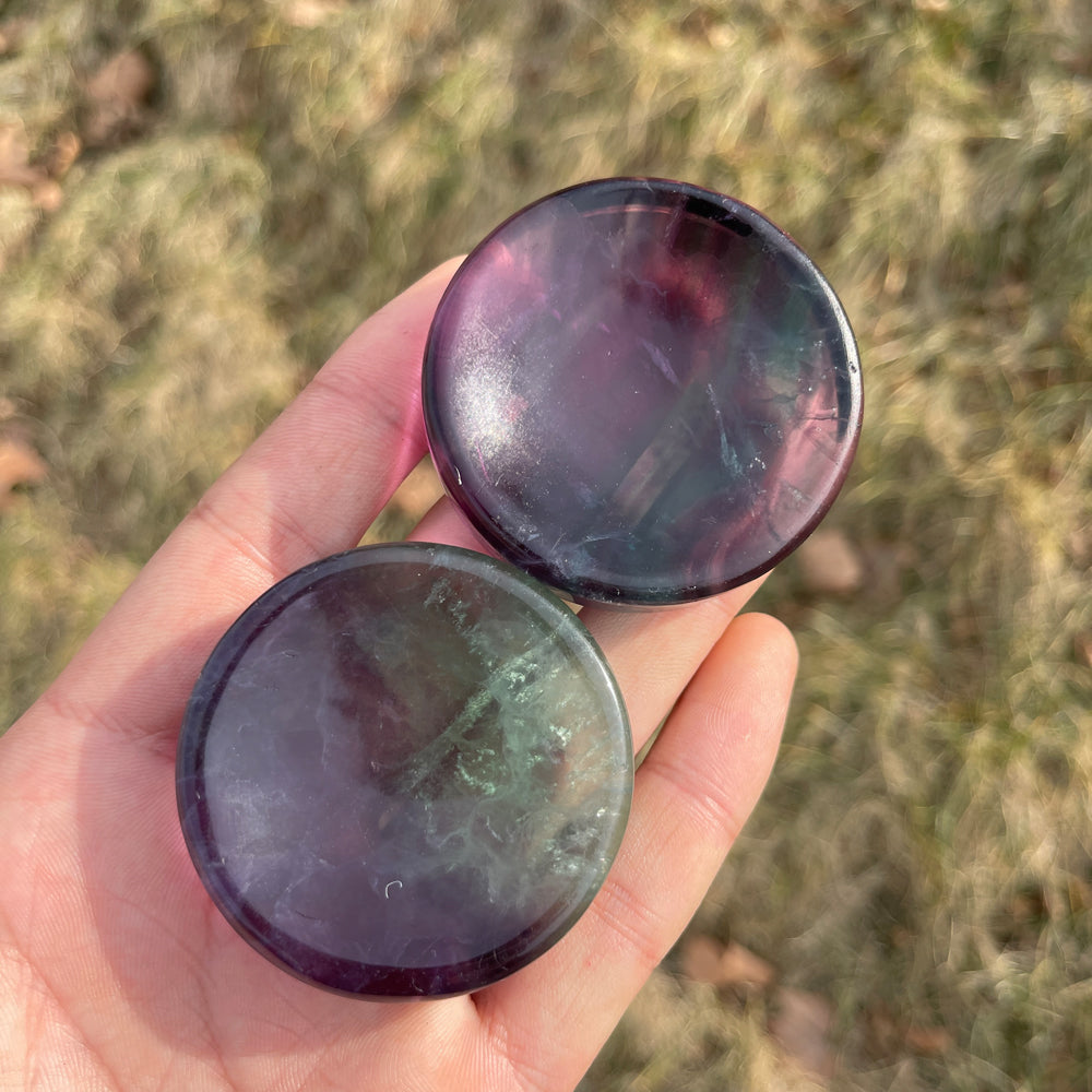 Natural Crystal Fluorite Bowl